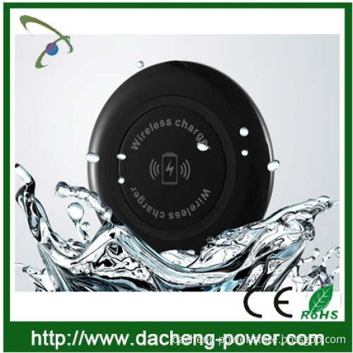 Waterproof design desktop and funiture used qi wireless charger for Samsung and Iphone